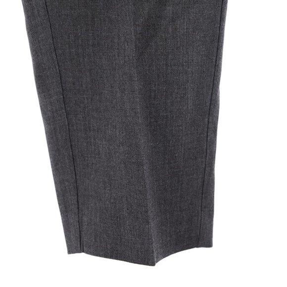 J Jill Gray Cropped Pants With Tie Size Medium - Picture 5 of 8